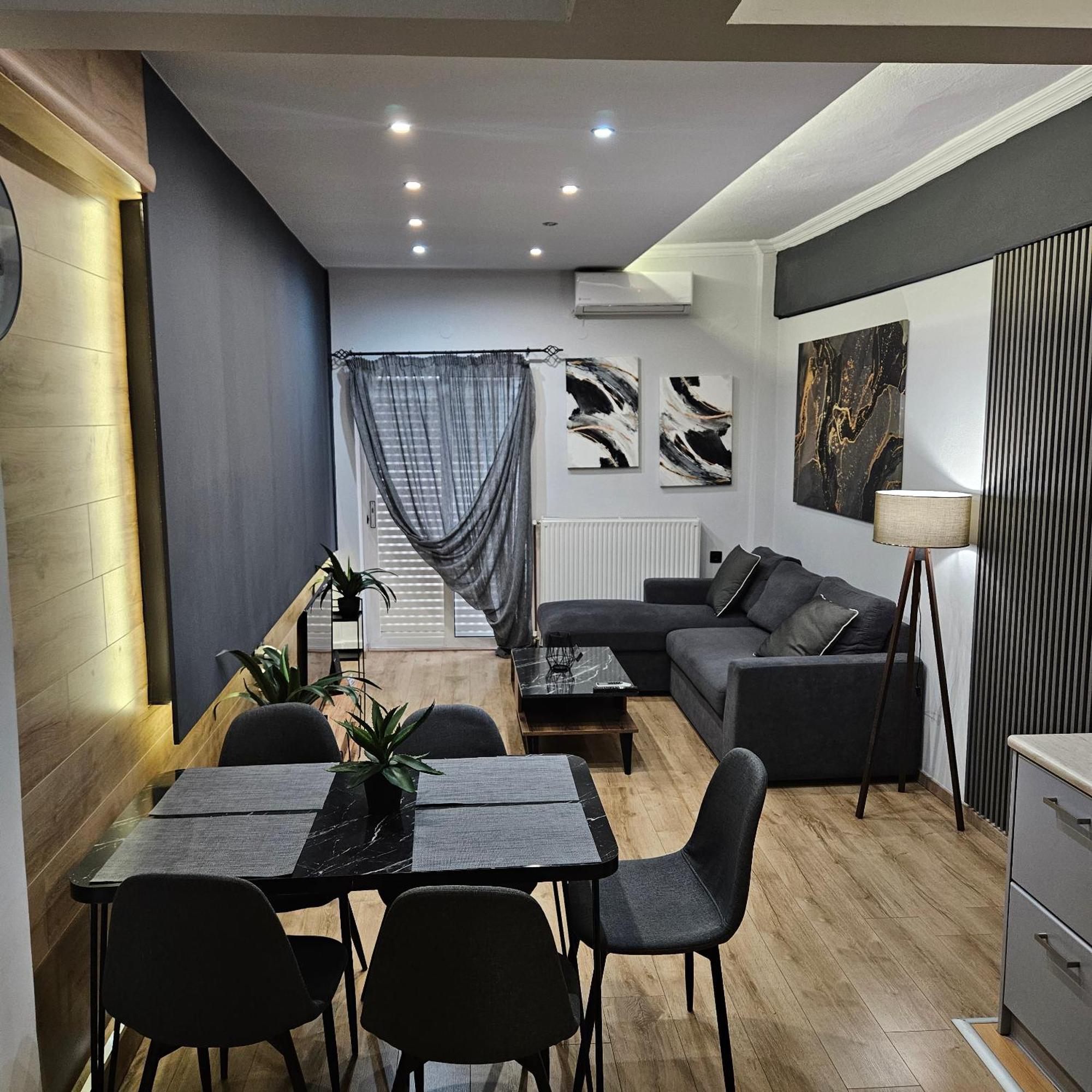 Central 3 Modern Apartment With Free Parking Serres Luaran gambar
