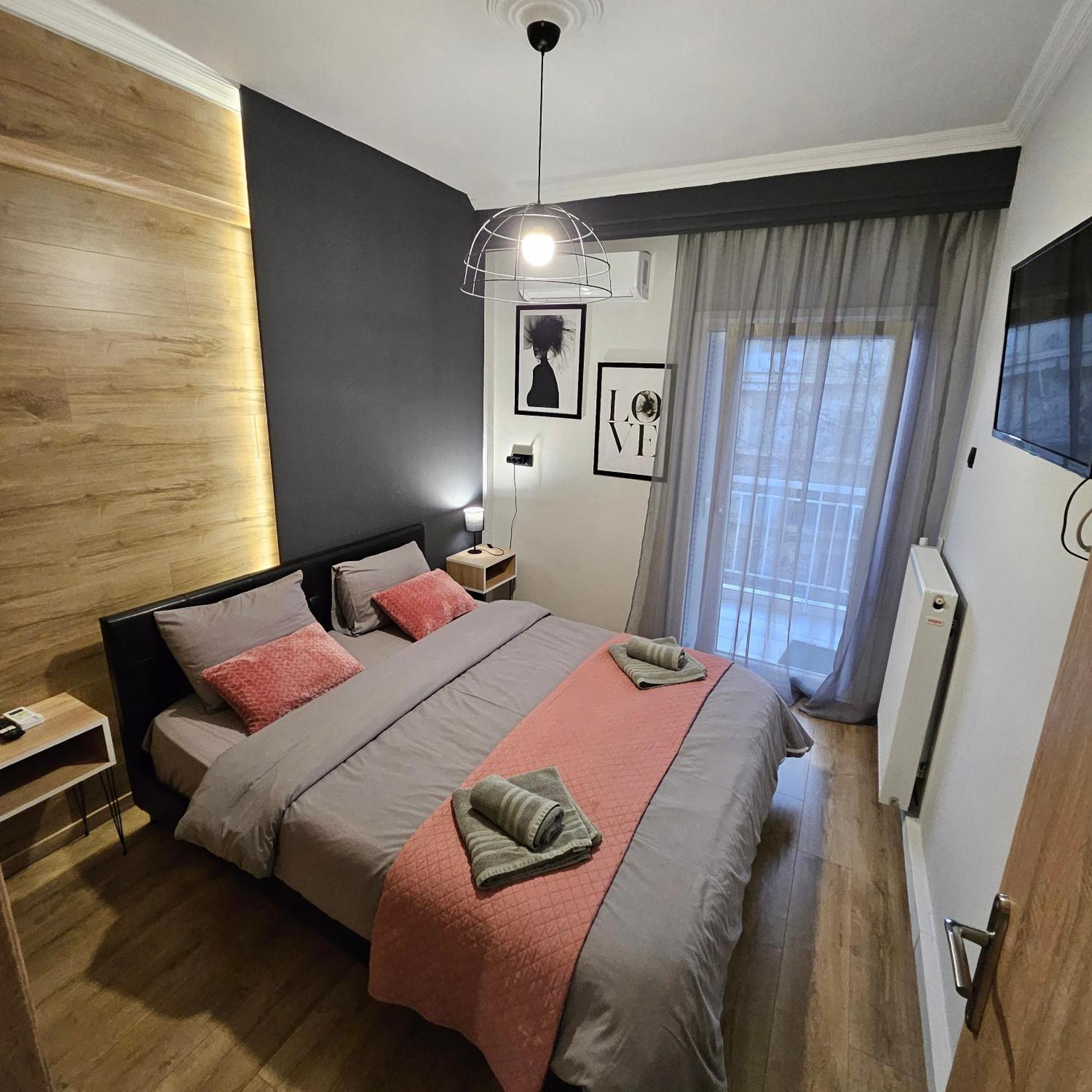 Central 3 Modern Apartment With Free Parking Serres Luaran gambar