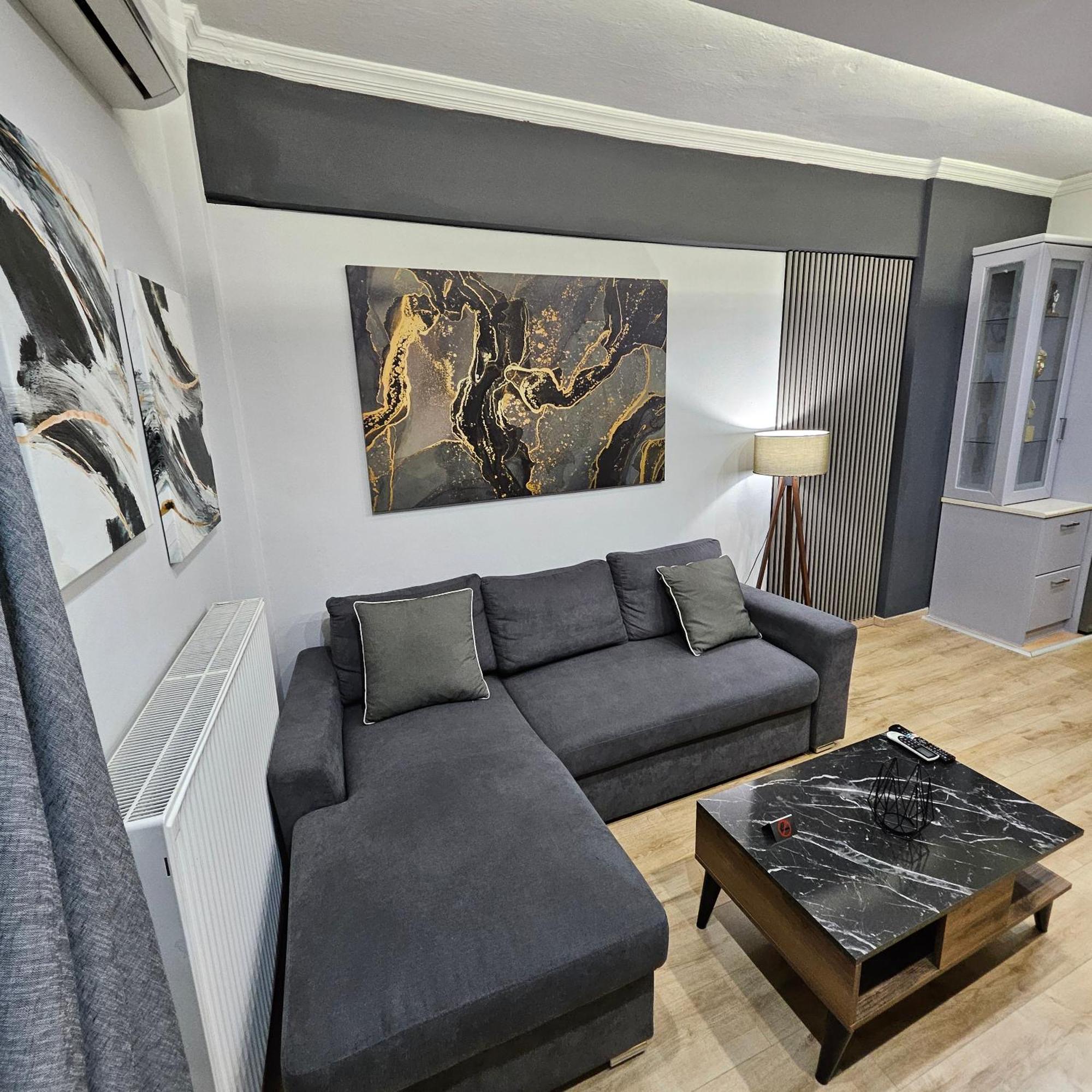 Central 3 Modern Apartment With Free Parking Serres Luaran gambar