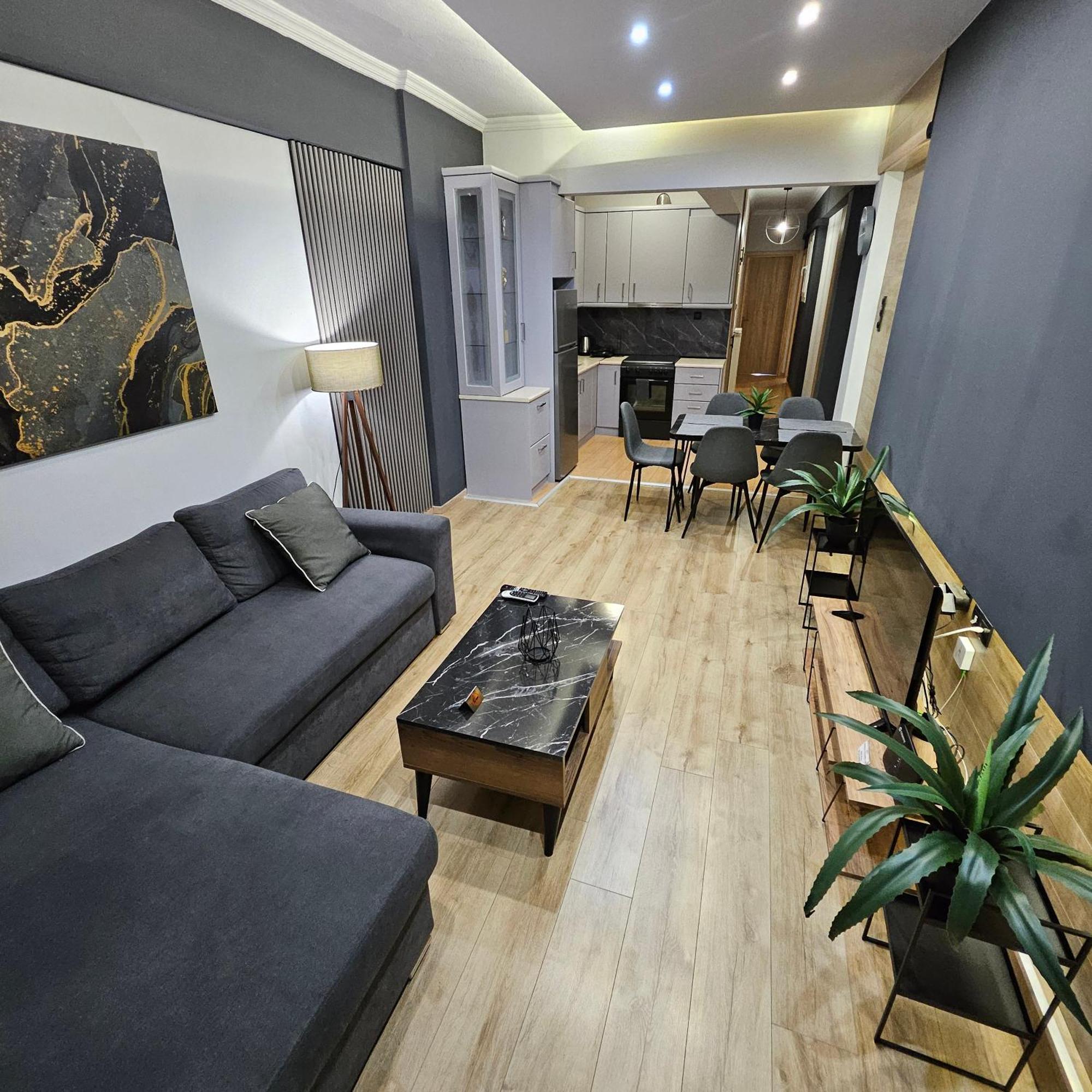 Central 3 Modern Apartment With Free Parking Serres Luaran gambar