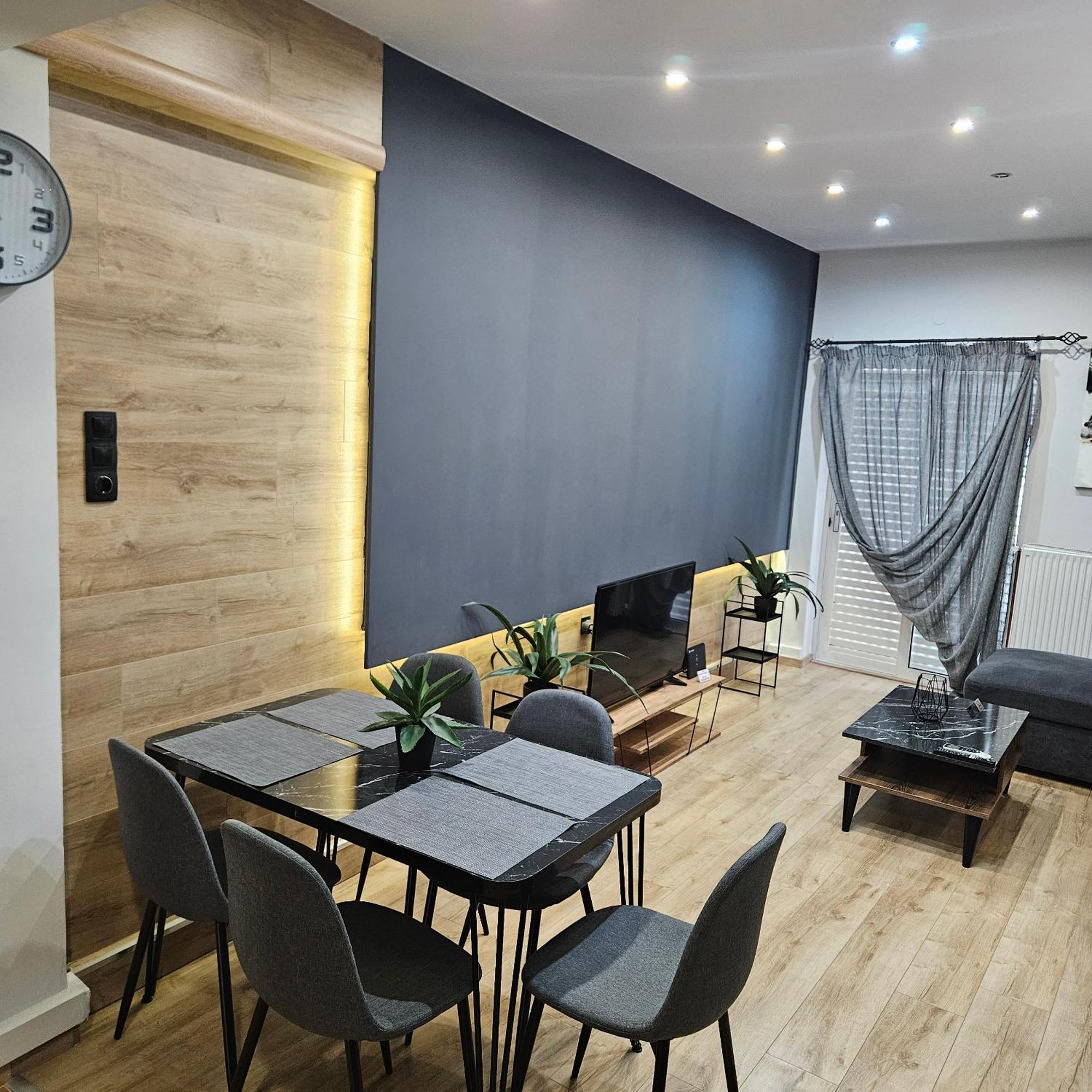 Central 3 Modern Apartment With Free Parking Serres Luaran gambar