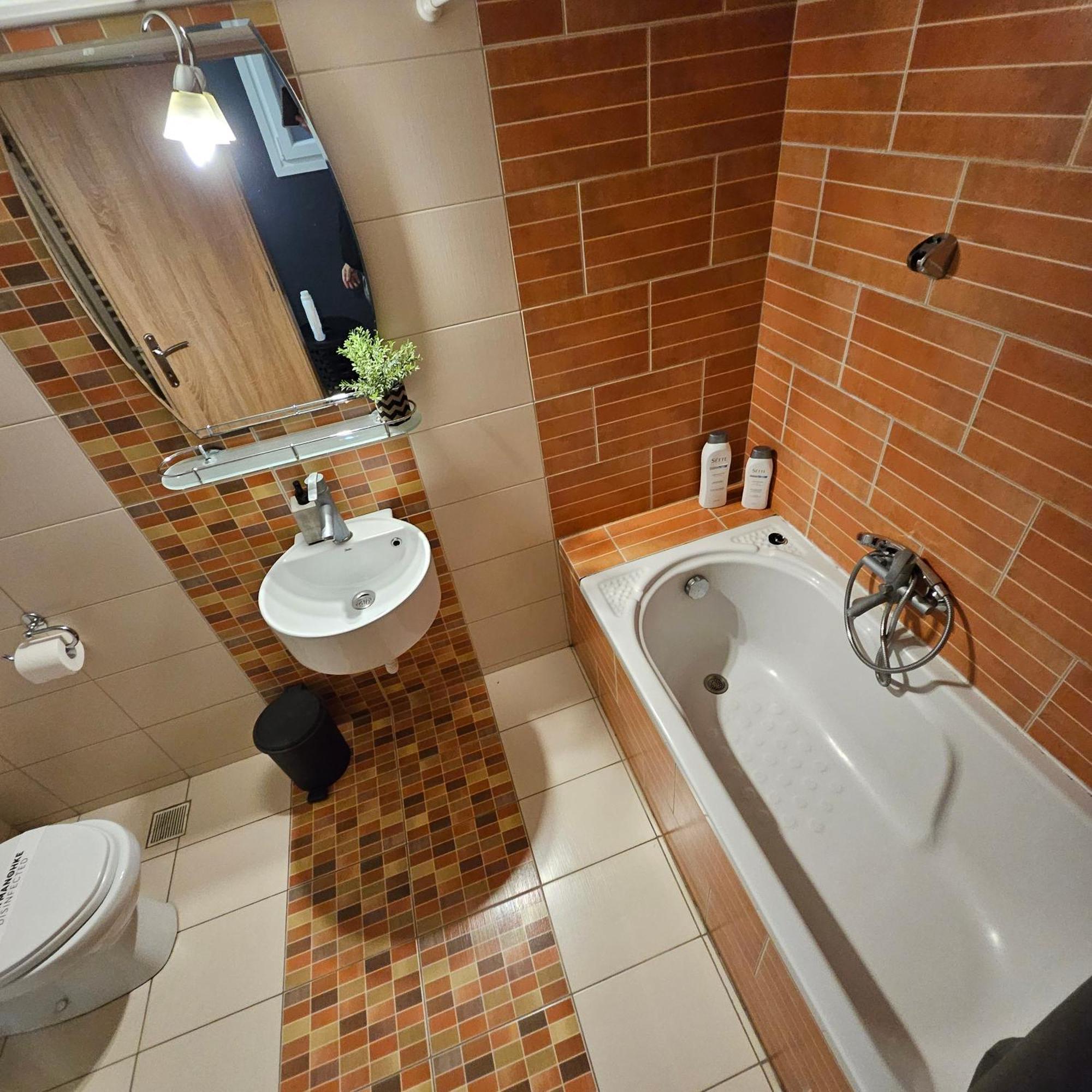 Central 3 Modern Apartment With Free Parking Serres Luaran gambar