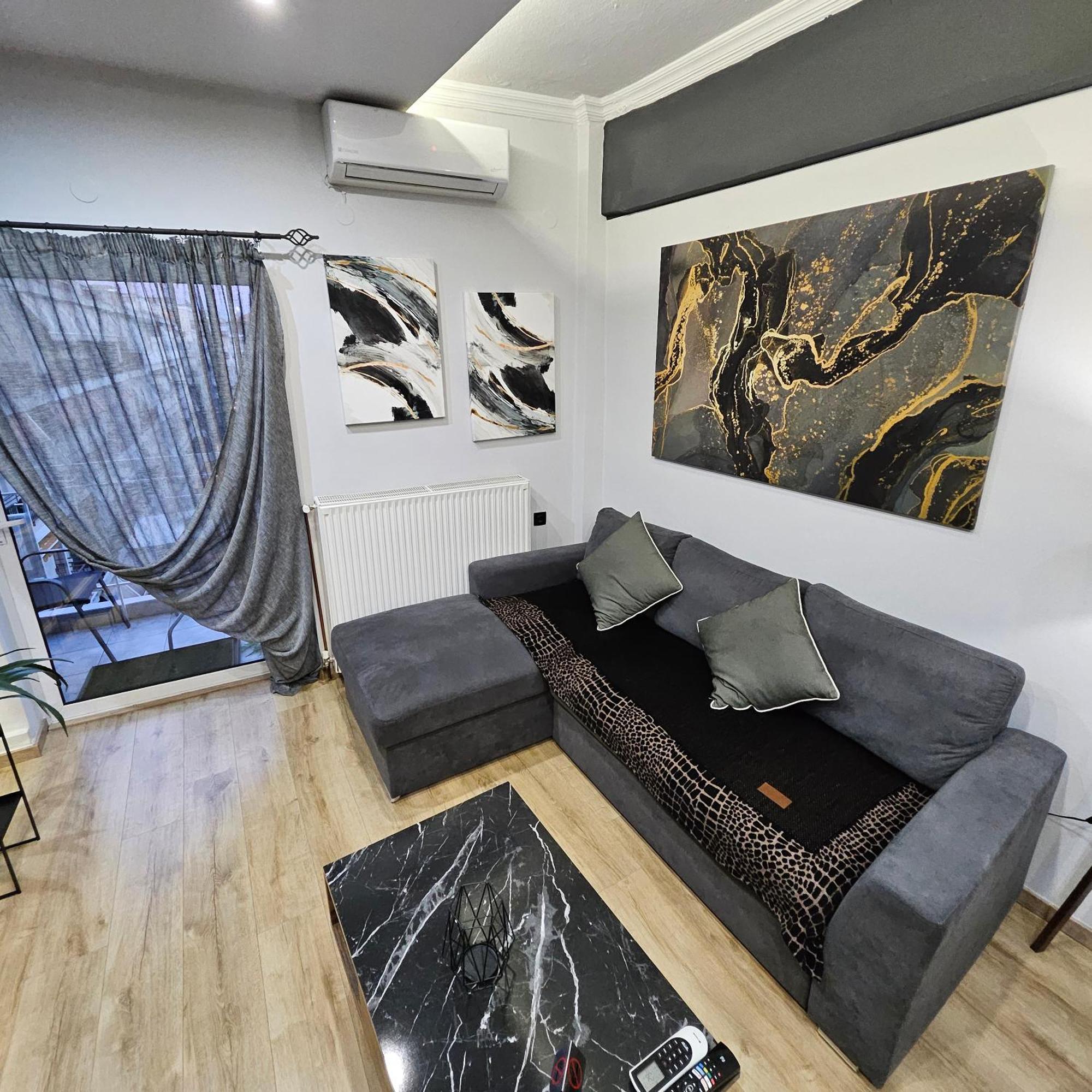 Central 3 Modern Apartment With Free Parking Serres Luaran gambar